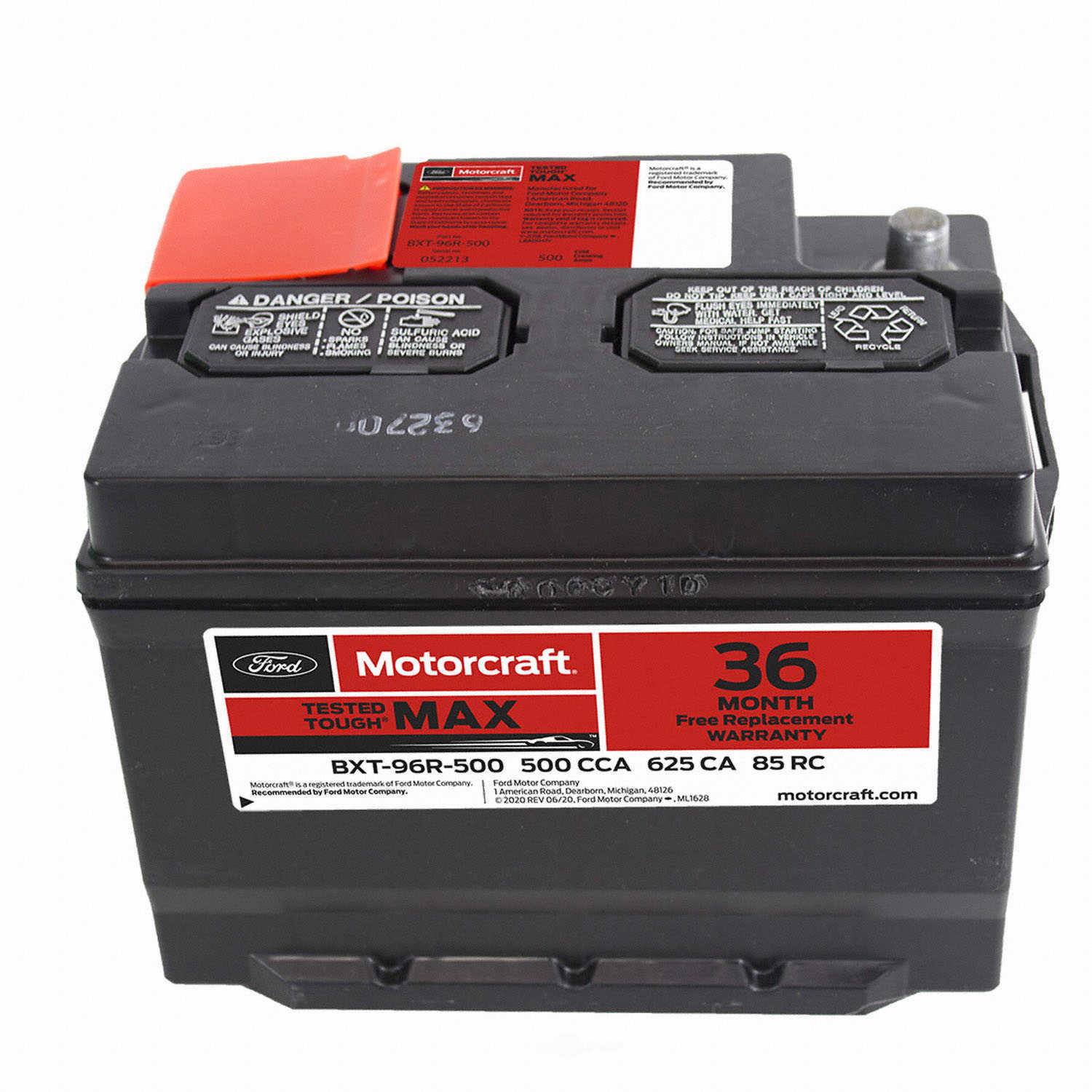 Battery Tested Tough Max Motorcraft Bxt 96r 500 Ebay 8566