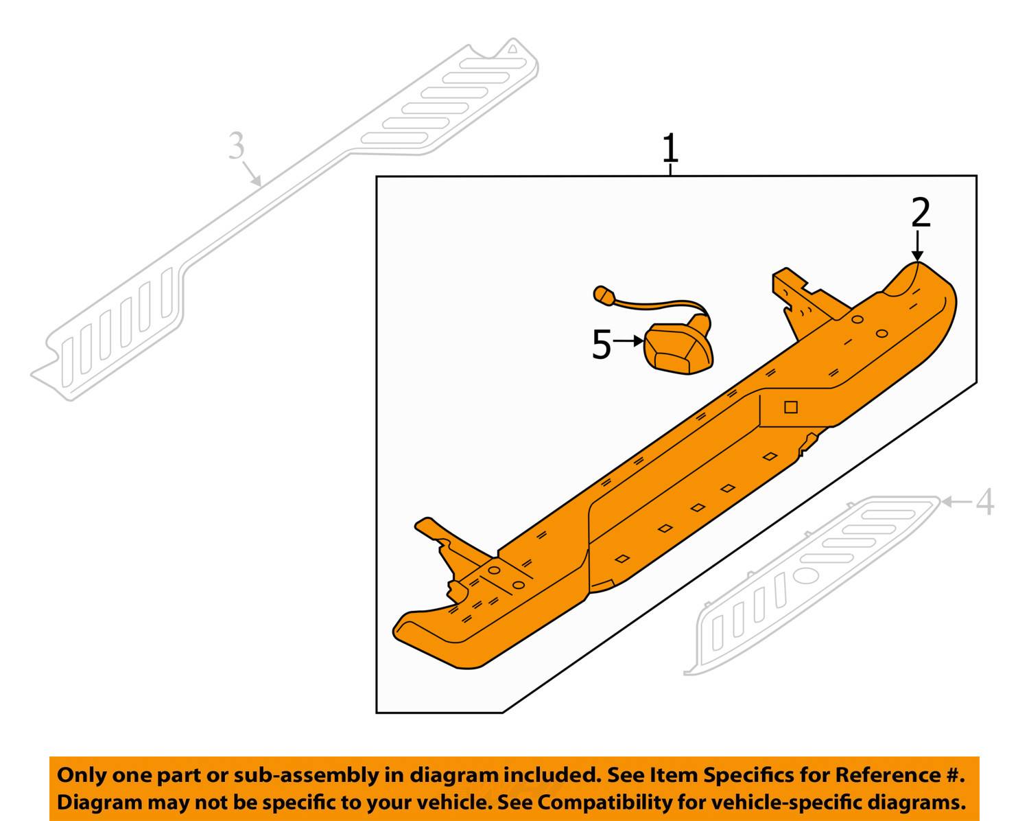 Nissan frontier rear bumper assembly #7