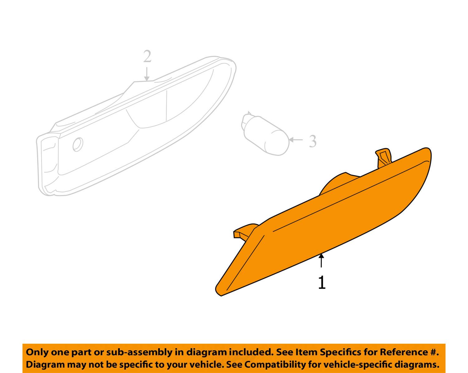 Mercedes side marker lamp #3