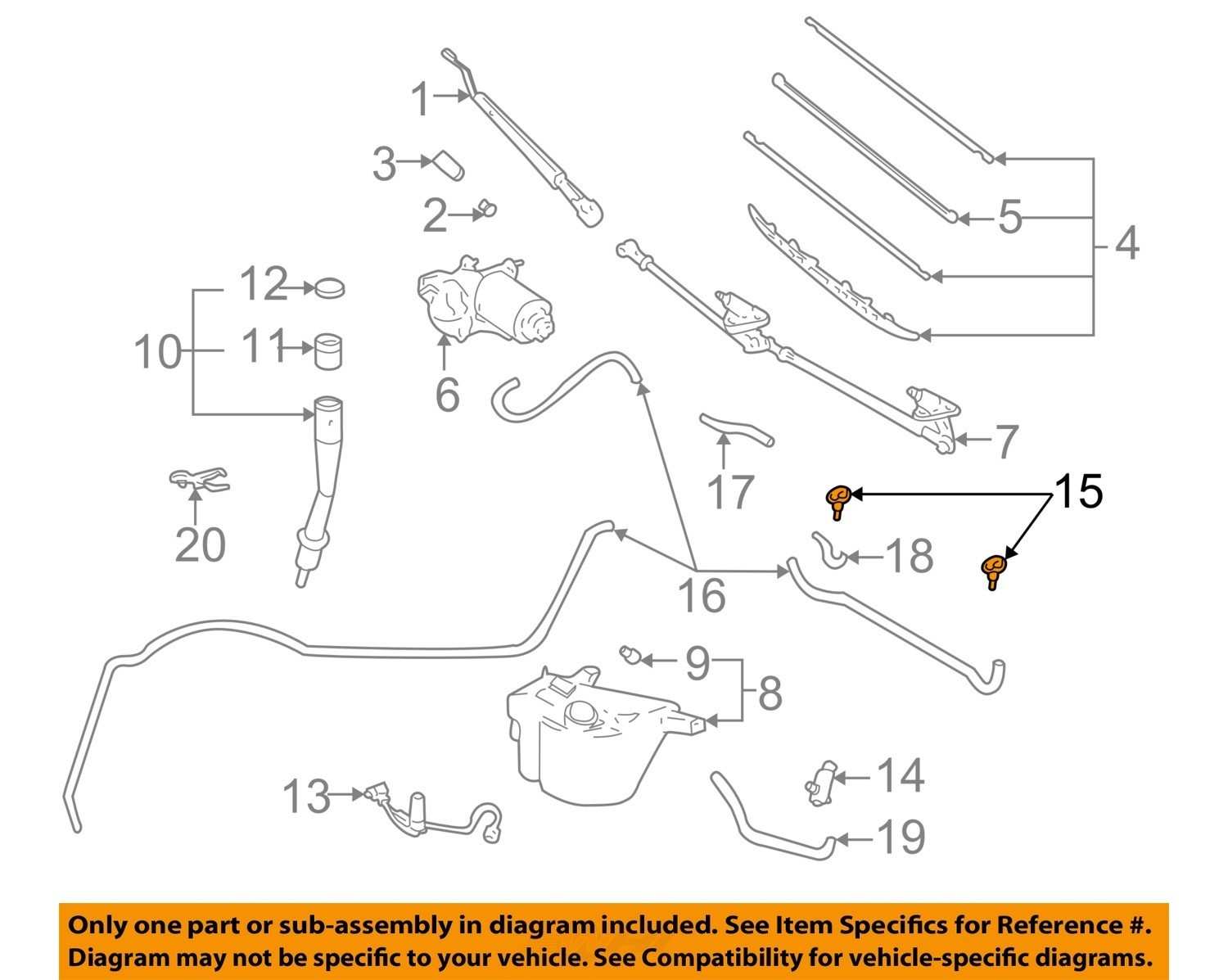 toyota tundra windshield washer nozzle #7