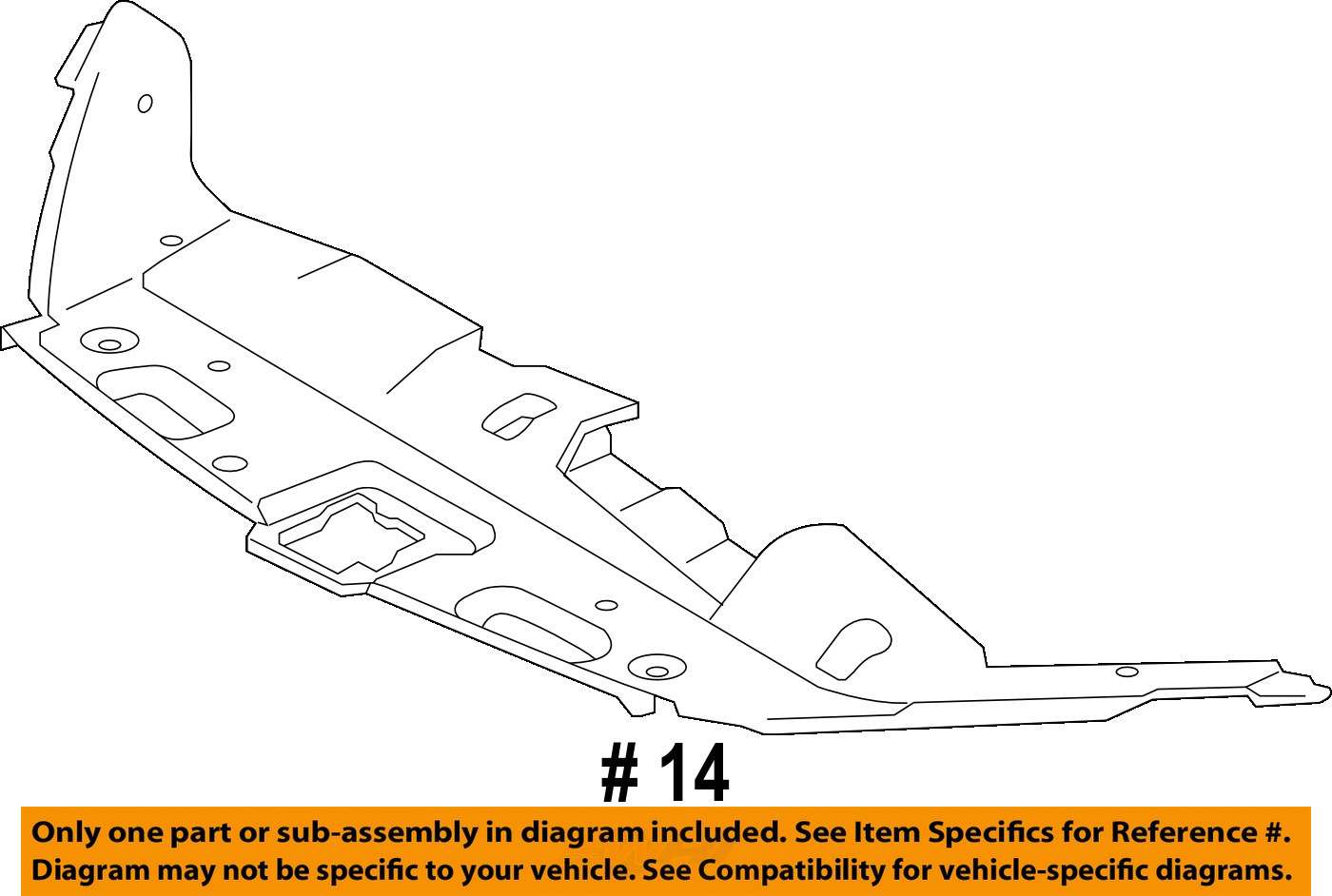 Toyota radiator support