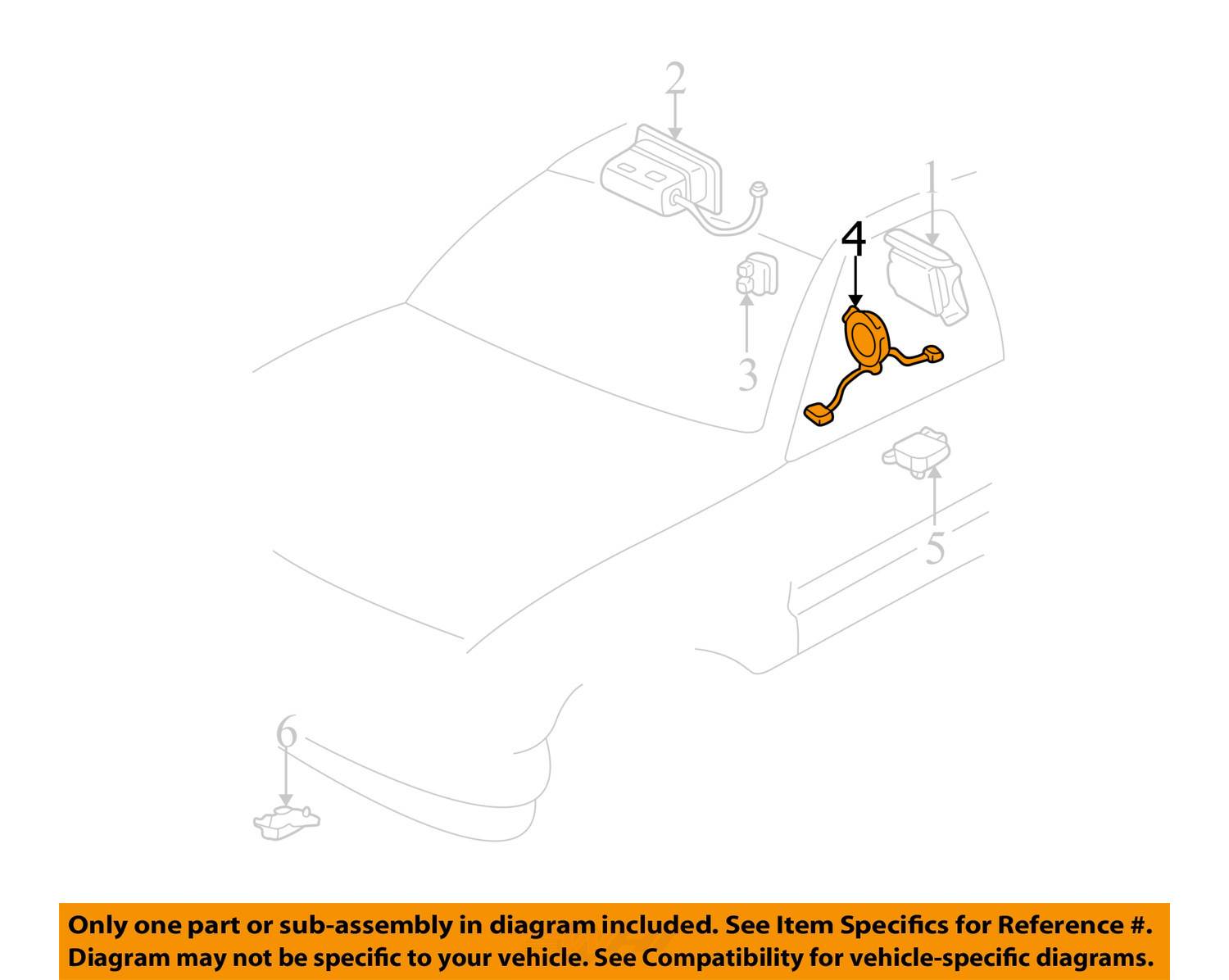 GM OEM Supplemental Restraint SystemClockspring 26101829 eBay