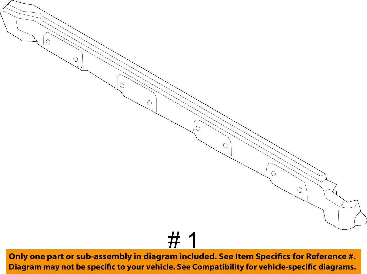 Brand New Oem Rh Side Rocker Panel Moulding Ford Escape Ebay