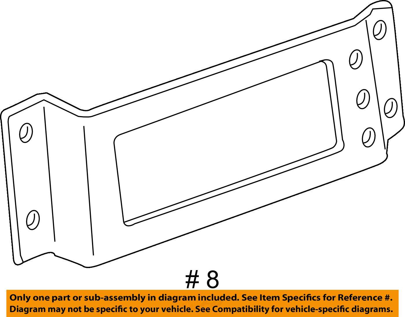 Chrysler ignition module bracket #2