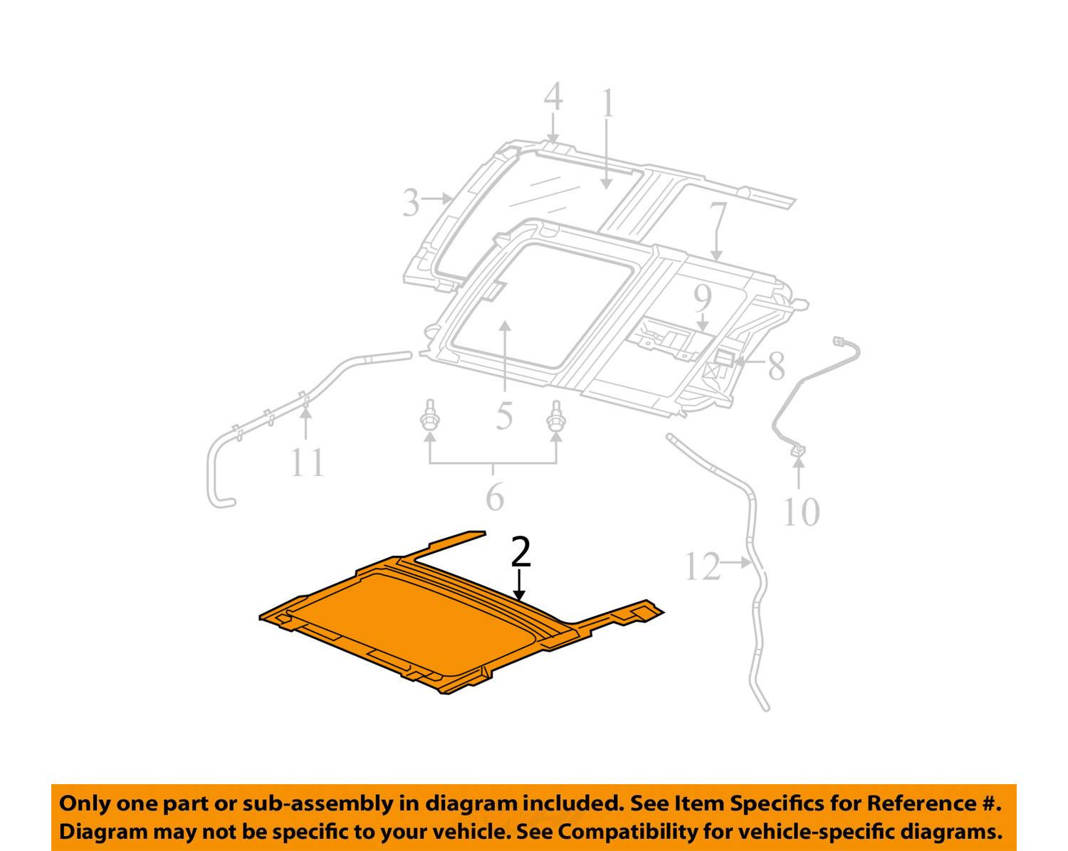 Chrysler crossfire sunroof #4