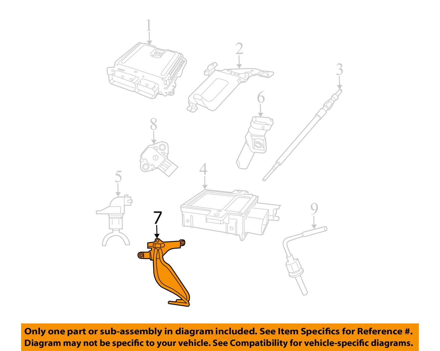 OEM EXHAUST BACK PRESSURE SENSOR 20022004 20072009 DODGE SPRINTER