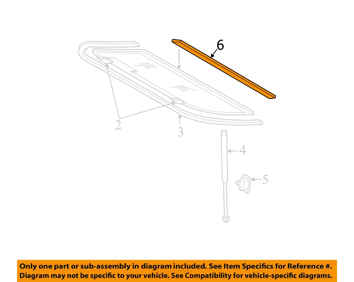 Jeep lift gate hardware #2