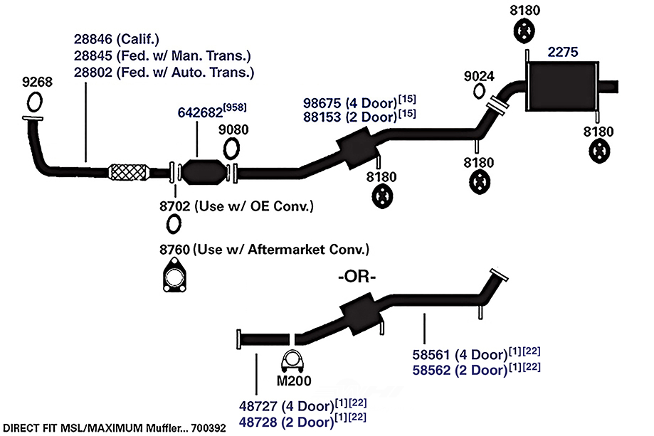 33 Honda Accord Exhaust System Diagram