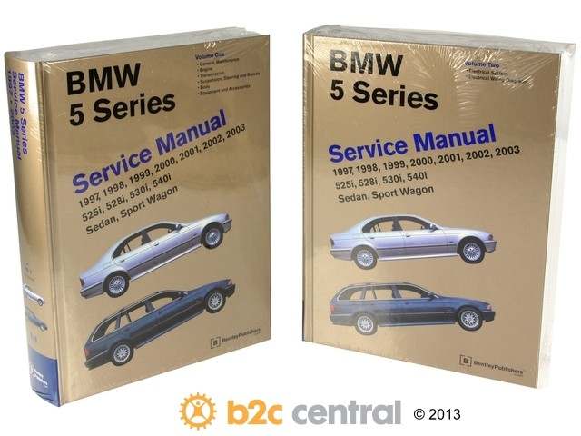 Bentley Paper Repair Manual BMW 5 Series E39 fits 1997-2003 BMW 540i 528i 525i - Picture 1 of 1