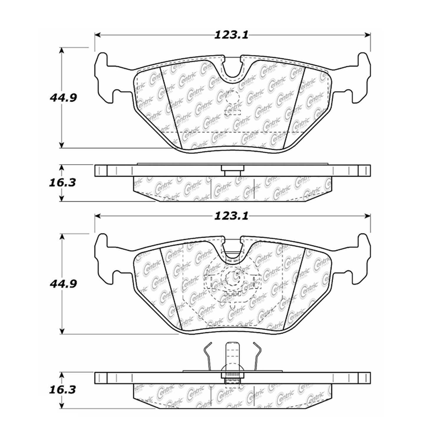 Posi quiet brake pads bmw #3