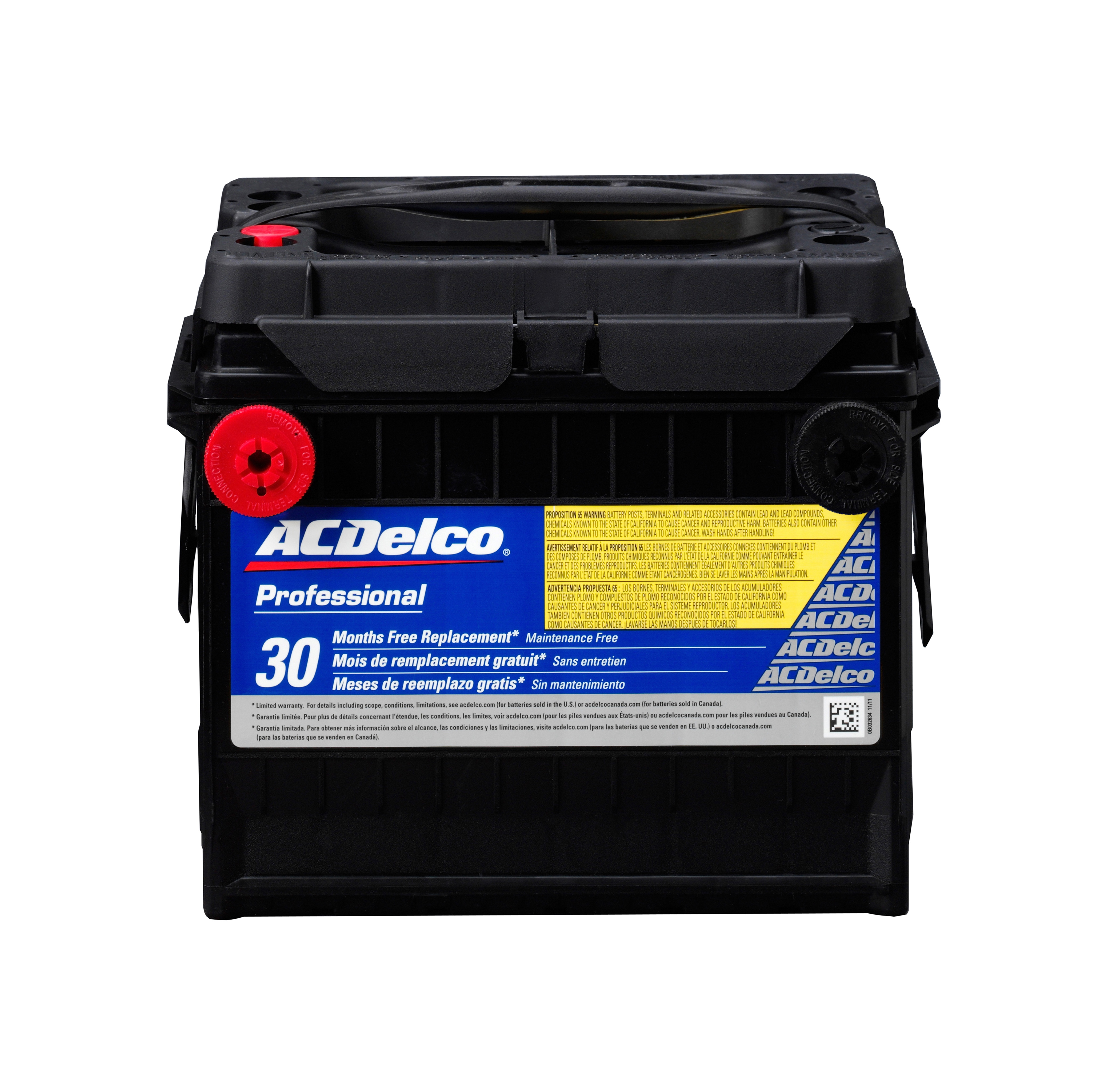 BatterySilver Dual Terminal Right ACDELCO PRO 75DTPS eBay