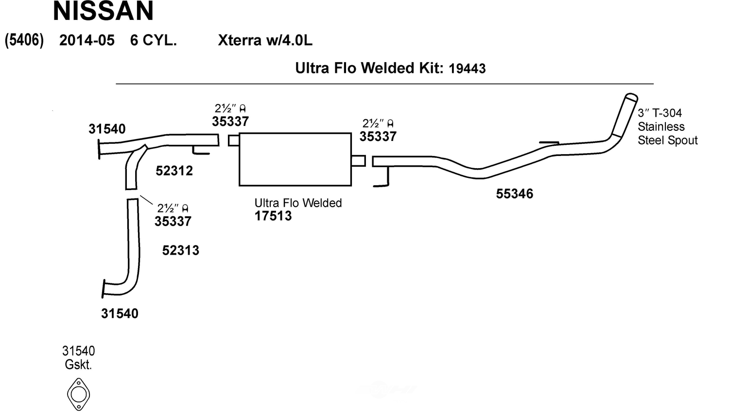 Nissan xterra dynomax exhaust #4