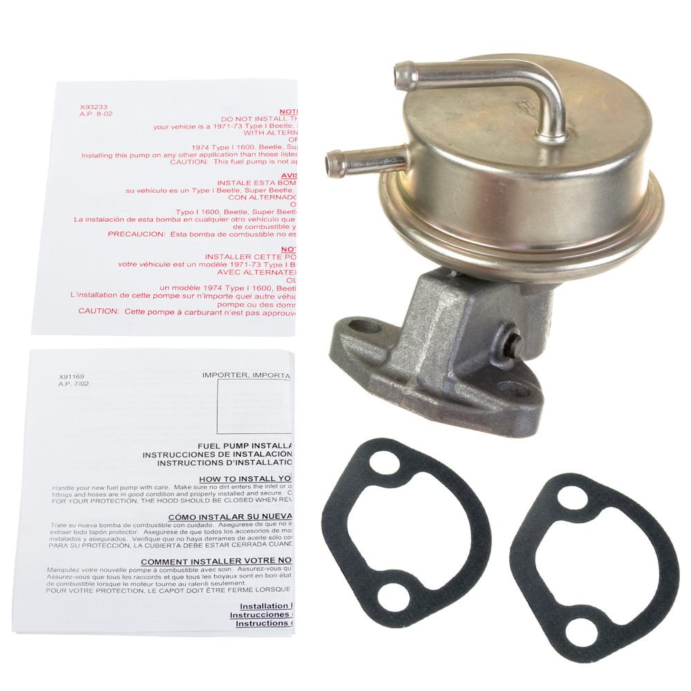 Mechanical Fuel Pump fits 19711974 Volkswagen Beetle,Karmann Ghia,Super Beetle eBay