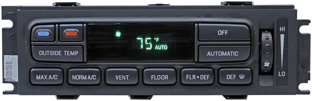 Foto de Modulo de Control calefaccin, ventilacin y aire acondicionado para Ford Crown Victoria Mercury Grand Marquis Mercury Marauder Marca DORMAN Nmero de Parte 599-030