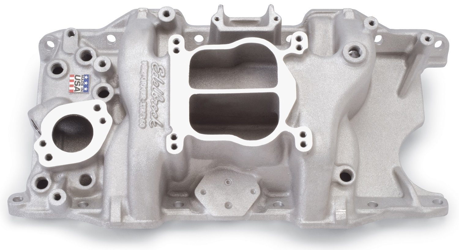Foto de M�ltiple de Admisi�n del Motor Performer 318 360 para Chrysler Dodge Plymouth Marca EDELBROCK N�mero de Parte 2176