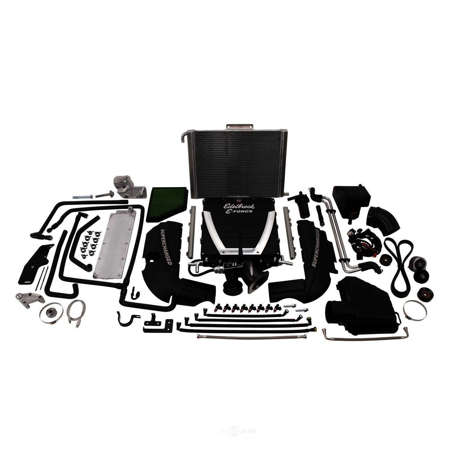 Foto de Supercargador / Supercharger E-Force Street Legal Kit para Chevrolet Camaro 2014 Marca EDELBROCK N�mero de Parte 15620