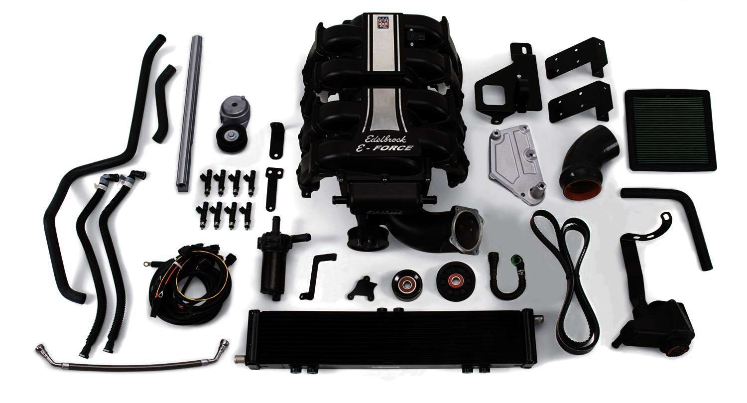 Foto de Supercargador / Supercharger E-Force Street Legal Kit para Ford F-150 2011 2012 2013 2014 Marca EDELBROCK N�mero de Parte 15840
