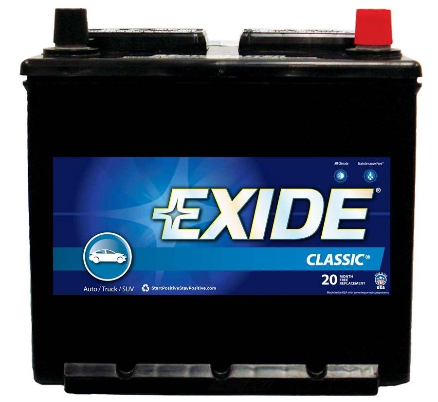 BatteryExide Classic CCA 550 Exide Batteries New 121RC eBay