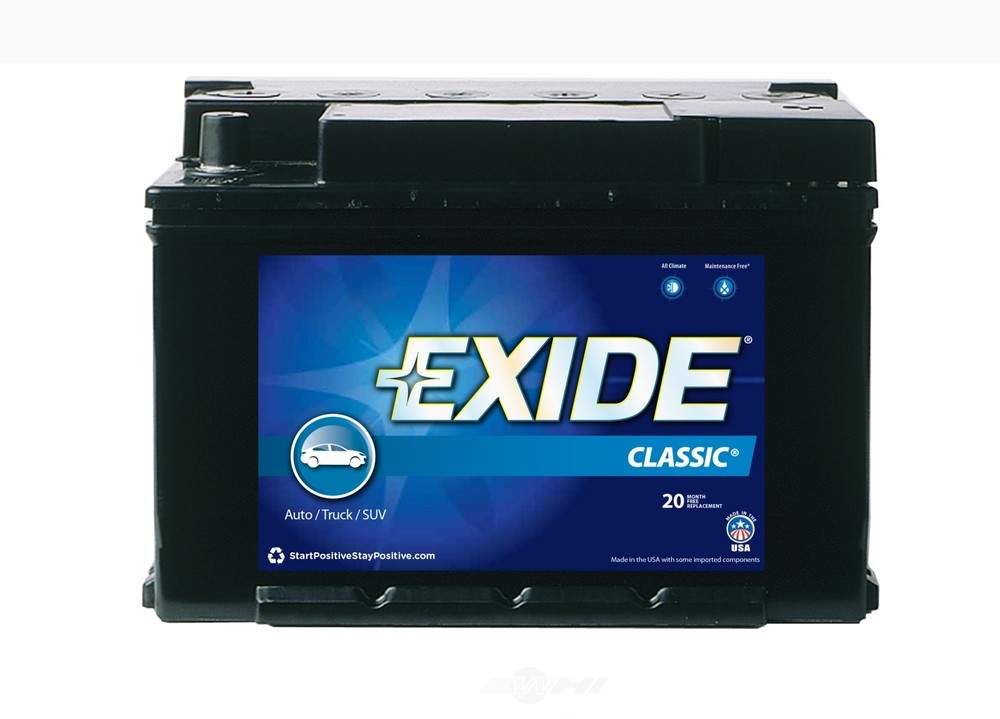 BatteryExide Classic CCA 690 Exide Batteries New 48C eBay