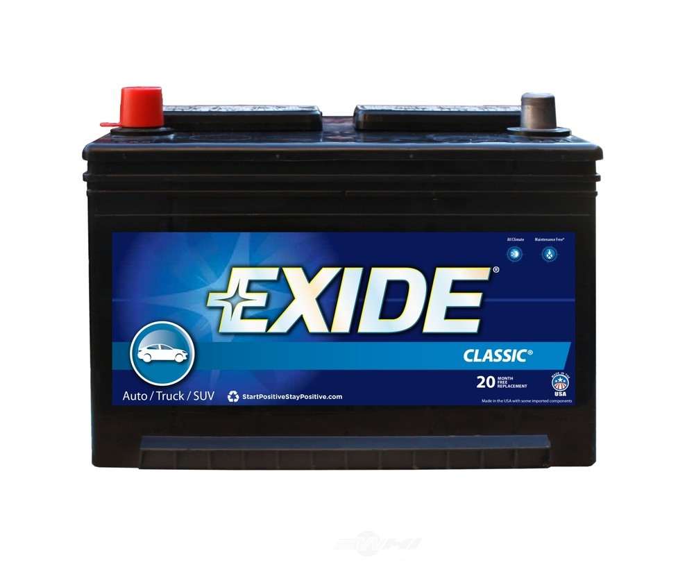 Battery Exide Classic CCA 540 Exide Batteries New 58C | eBay