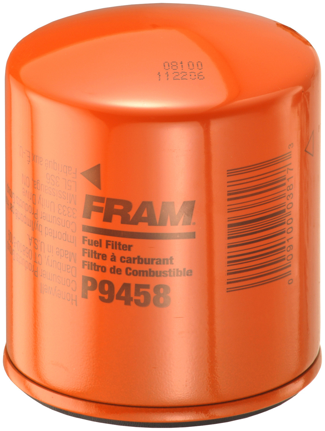 Foto de Filtro de Combustible para Toyota Pickup 1982 Marca FRAM N�mero de Parte P9458