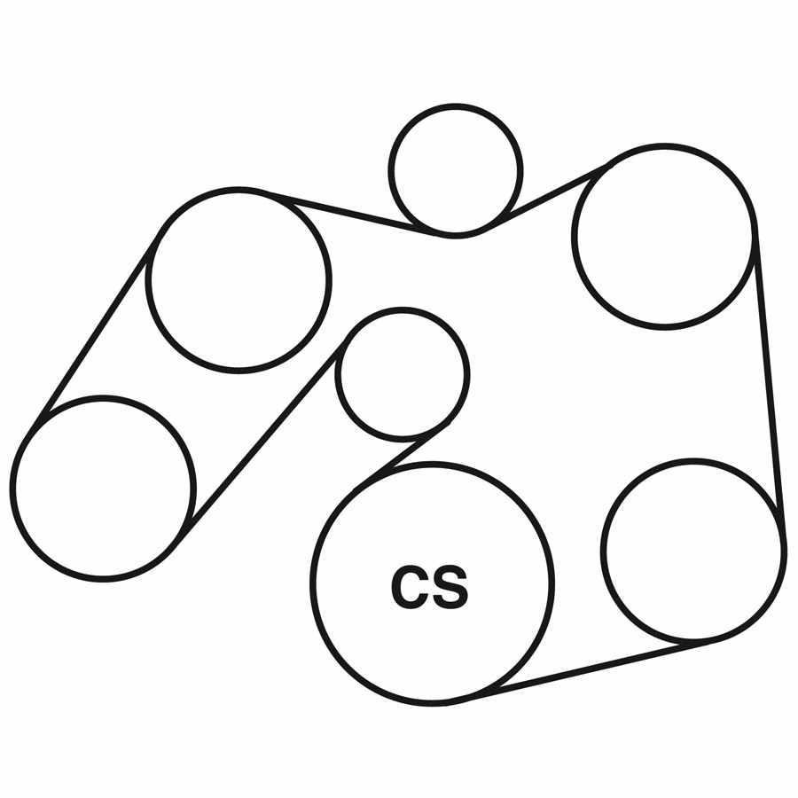 Chrysler town country belt diagram #2