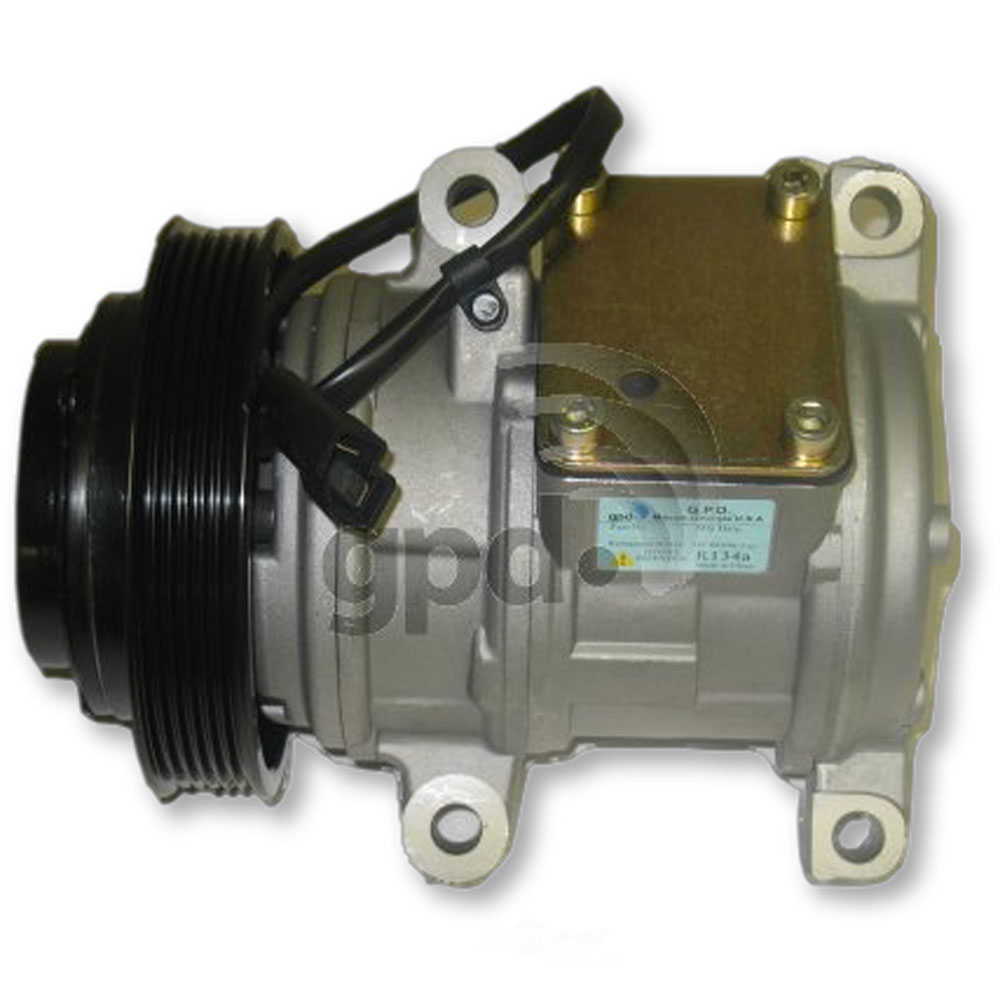 Foto de Compresor Aire Acondicionado para Chrysler Town & Country Dodge Grand Caravan Plymouth Grand Voyager Plymouth Voyager Marca GLOBAL PARTS N�mero de Parte 6511532