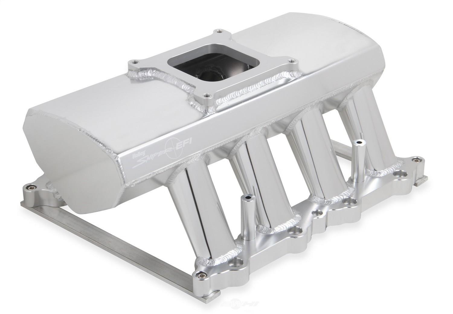 Foto de Mltiple de Admisin del Motor Holley Sniper Hi-Ram Fabricated para Ford F-150 2011 2012 2013 2014 Ford Mustang 2011 2012 2013 2014 Marca HOLLEY Nmero de Parte 829051