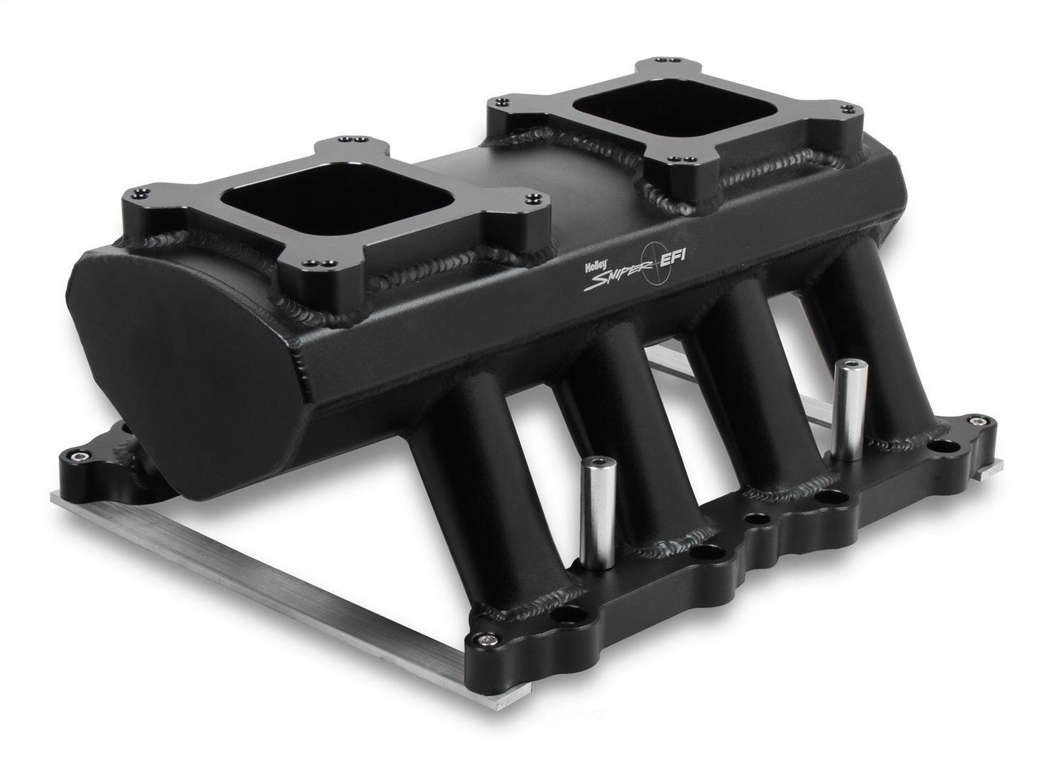 Foto de Mltiple de Admisin del Motor Holley Sniper Hi-Ram Fabricated para Ford F-150 2011 2012 2013 2014 Ford Mustang 2011 2012 2013 2014 Marca HOLLEY Nmero de Parte 829072