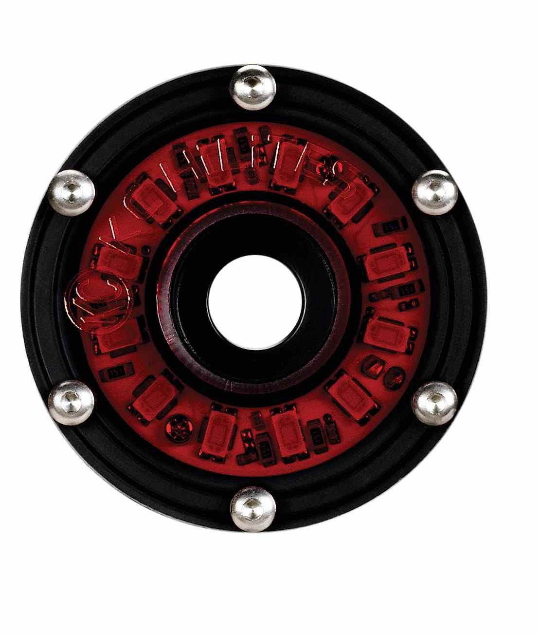 Foto de Luz Auxiliar Cyclone LED Rock Kit 07-16 Jeep JK 6 PC Red #91027 para Jeep Wrangler 2014 Marca KC HILITES DRIVING LIGHT SYSTEMS Número de Parte 91027