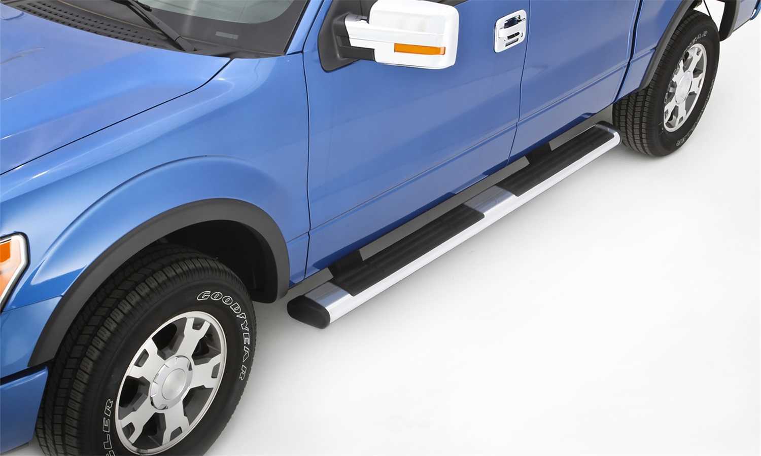Foto de  6 Inch Oval Straight Tube Step Step Nerf Bar para Ford F-150 2015 2016 2017 2018 Ford F-250 Super Duty 2017 2018 Ford F-350 Super Duty 2017 2018 Marca LUND Parte #22368052