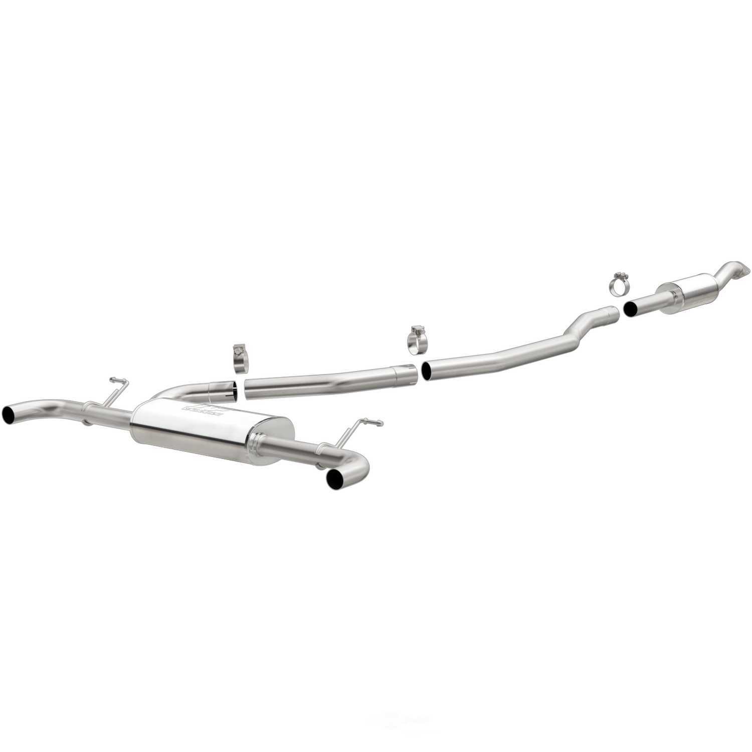 Foto de Kit de Sistema de escape Street Series Stainless Cat-Back para Ford Fusion Lincoln MKZ Marca MAGNAFLOW PERF. EXHAUST N�mero de Parte 15230