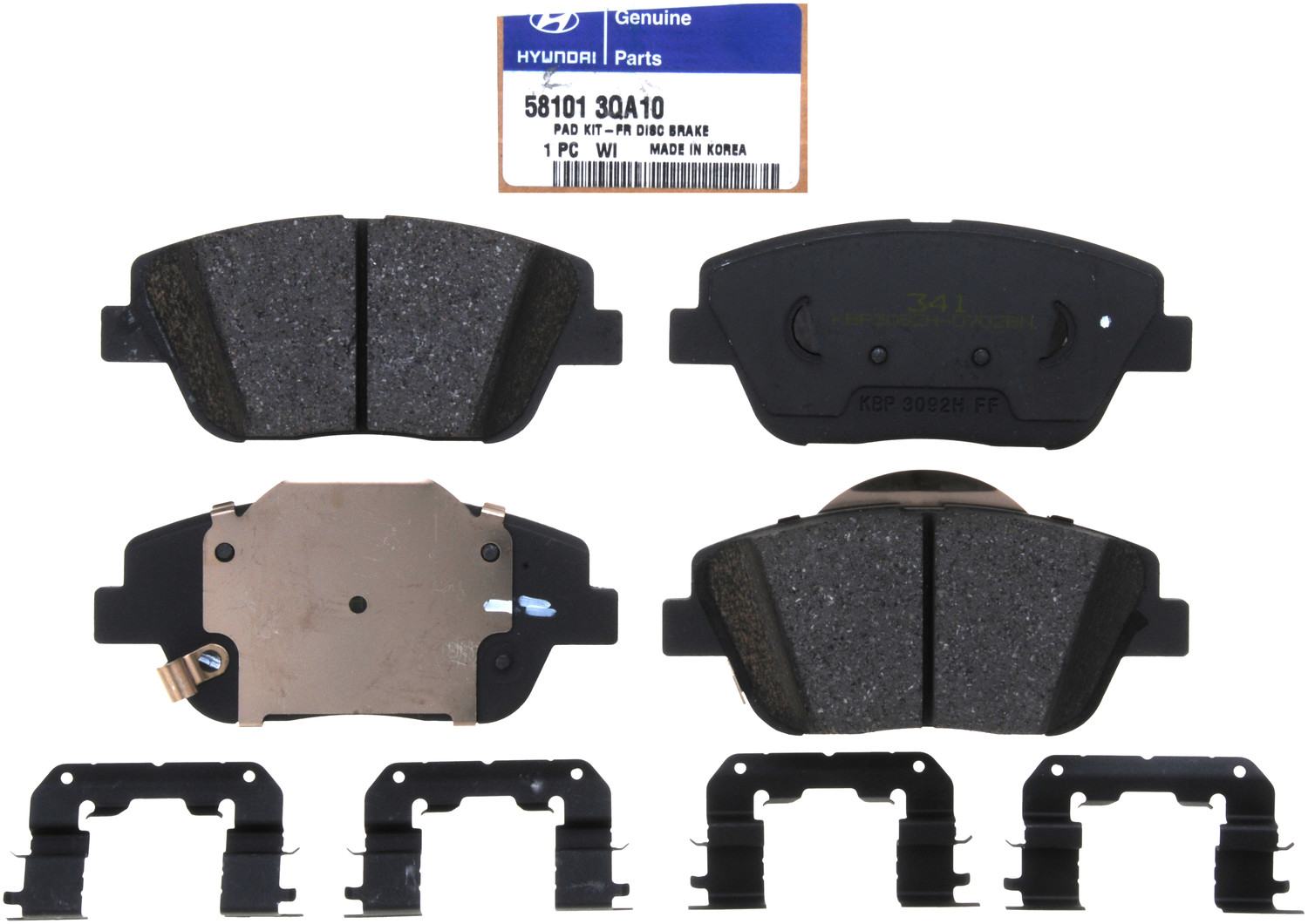 HYUNDAI OEM 1114 Sonata BrakeFront Pads 581013QA10 eBay