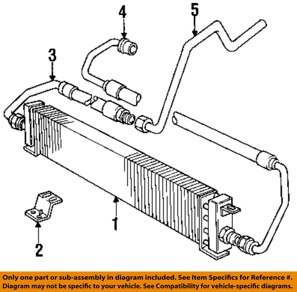 JAGUAR OEM 8991 XJS 5.3LV12Oil Cooler Mount Bracket CCC2957