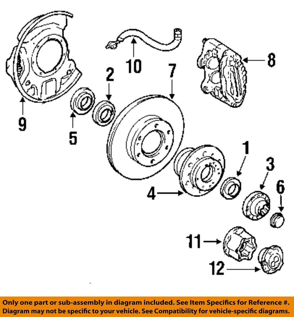 toyota pickup brake parts #4