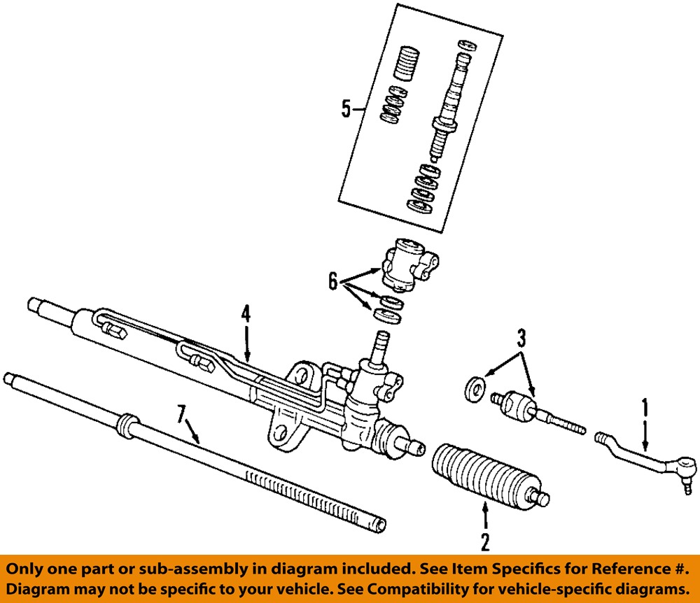 acura honda oem 04 05 tsx rack and pinion complete unit 53601seca04 ebay acura honda oem 04 05 tsx rack and pinion complete unit 53601seca04 ebay