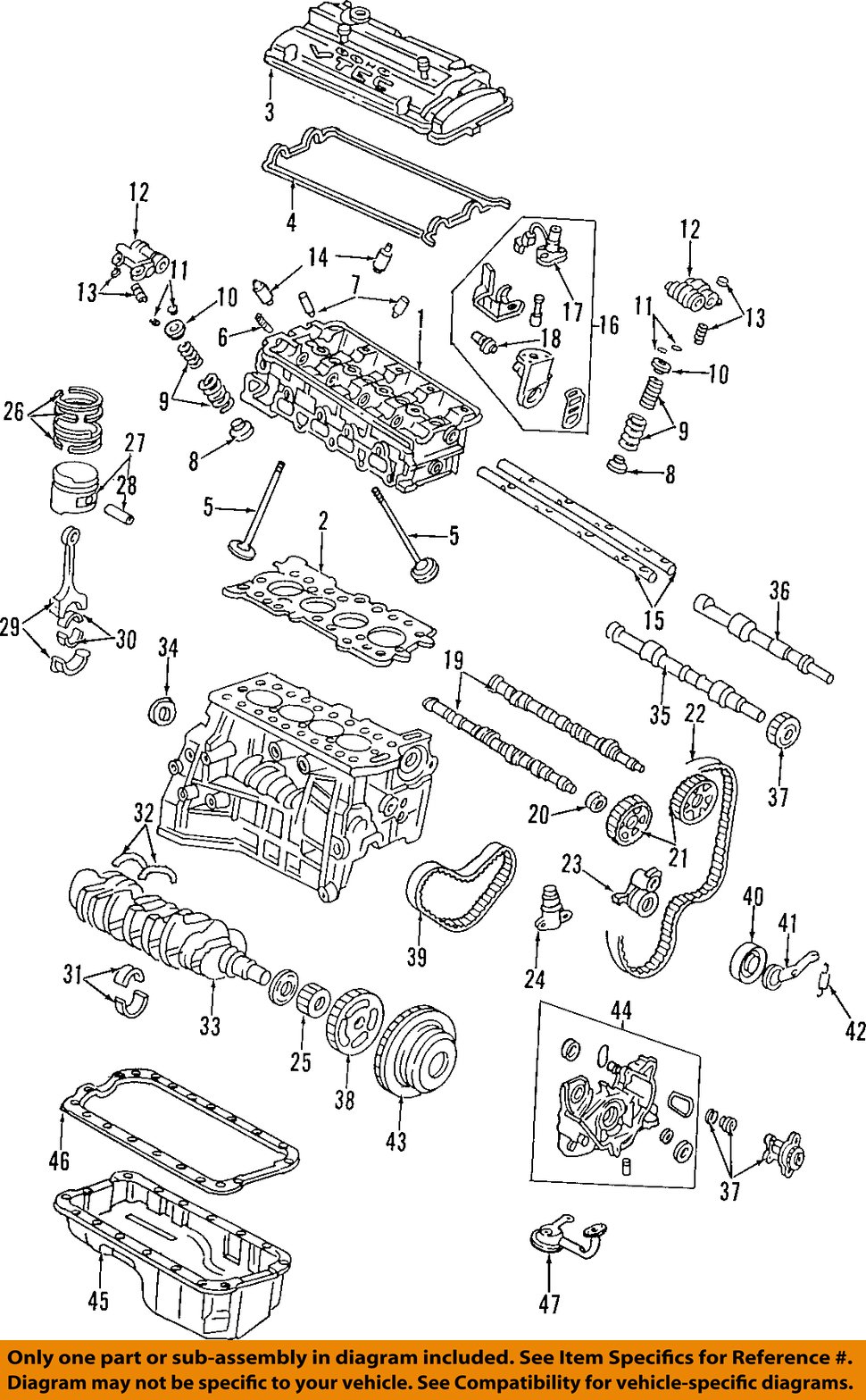 97 Honda prelude engine diagram #6