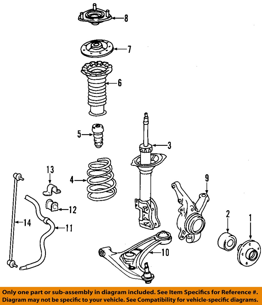 TOYOTA OEM 0711 Yaris Front SuspensionStrut Bumper 4833152080 eBay