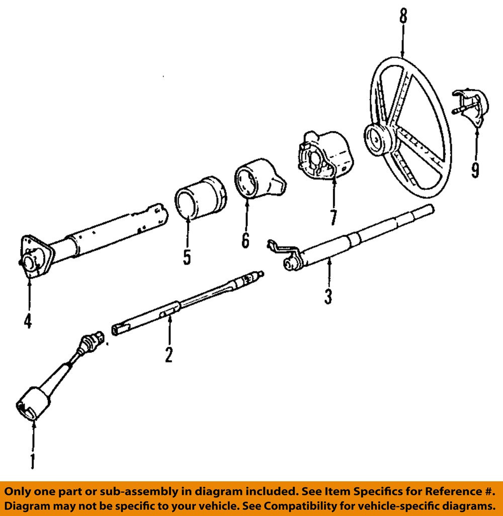 GM OEM Steering ColumnShaft Assembly 26033170 eBay