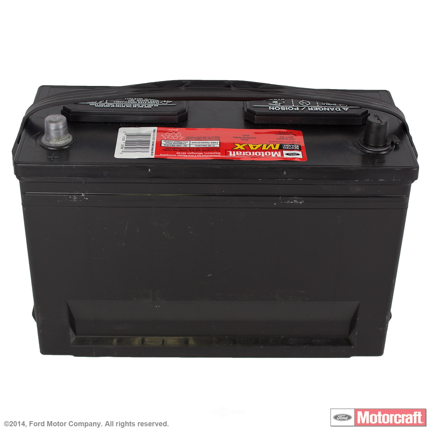 Battery-Tested Tough Max MOTORCRAFT Fits 92-96 Ford E-350 Econoline ...