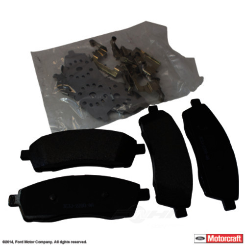 Foto de Pastilla de Freno de Disco Standard Premium para Ford Excursion Ford F-250 Super Duty Ford F-350 Super Duty Ford F-450 Super Duty Ford F-550 Super Duty Marca MOTORCRAFT Parte #BRF-757
