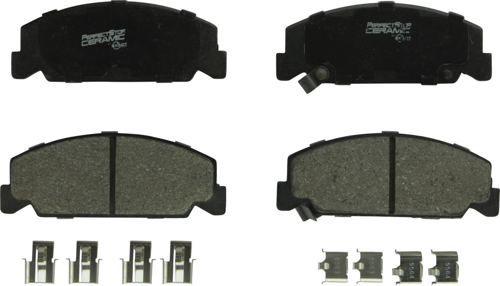 Foto de Pastillas de Freno Perfectstop Ceramic By Bosch para Honda Civic 1998 Marca PERFECT STOP BY BOSCH FRICTION Número de Parte PC273
