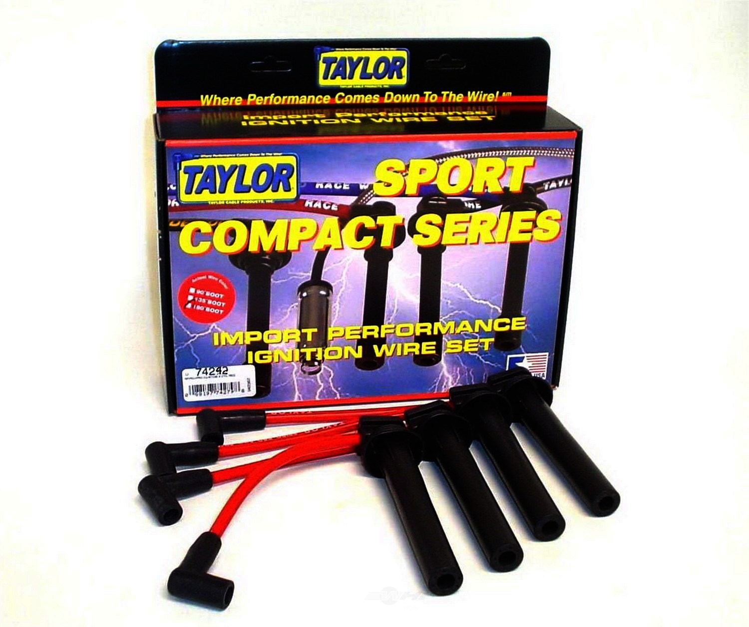 Foto de Juego de cables de buja 8mm Spiro Pro Ignition para Mini Cooper Cooper 2002 Marca TAYLOR CABLE Nmero de Parte 72242