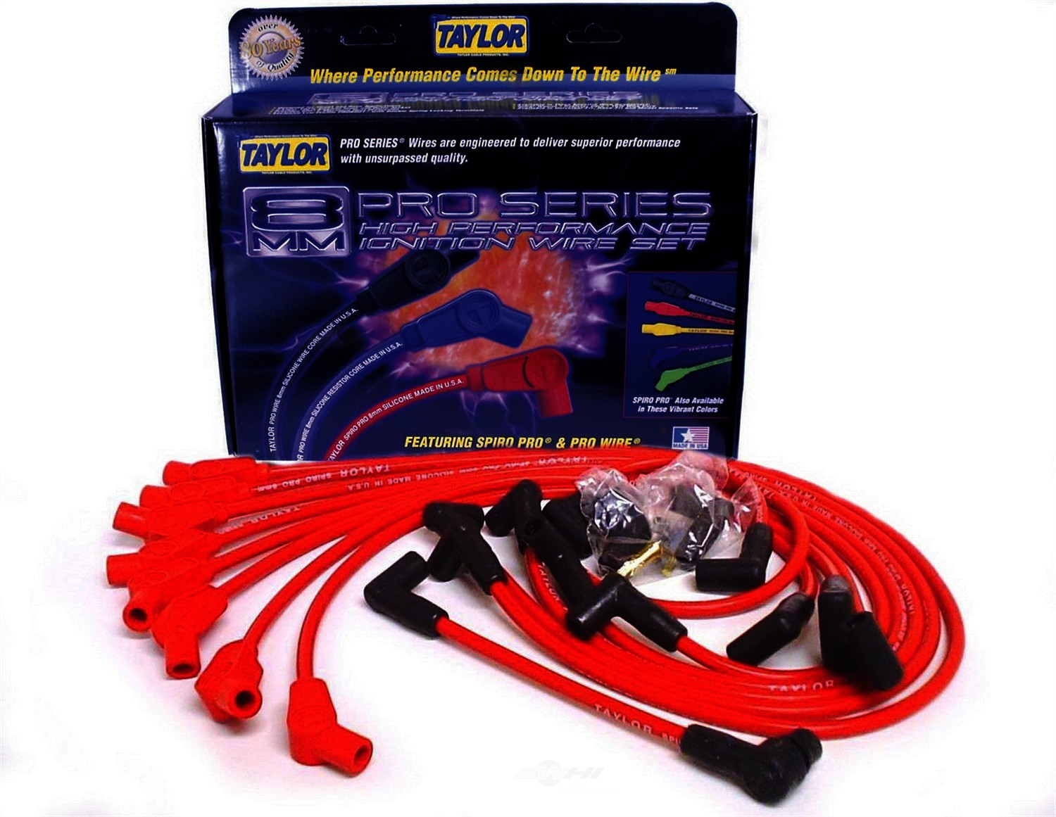 Taylor Cable 73151 Taylor Spiro-Pro Spark Plug Wire Sets | Summit Racing - View #9