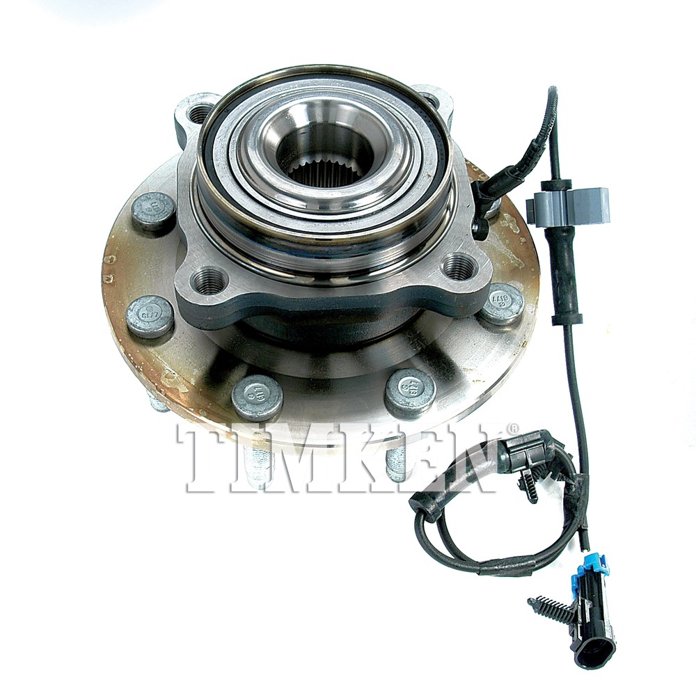 Foto de Conjunto de Cojinete de Rodamiento y Cubo para Chevrolet Silverado 2500 HD Chevrolet Suburban 2500 Chevrolet Silverado 3500 HD GMC Sierra 2500 HD GMC Yukon GMC Yukon XL 2500 GMC Sierra 3500 HD Hummer H2 Marca TIMKEN Parte #SP580312