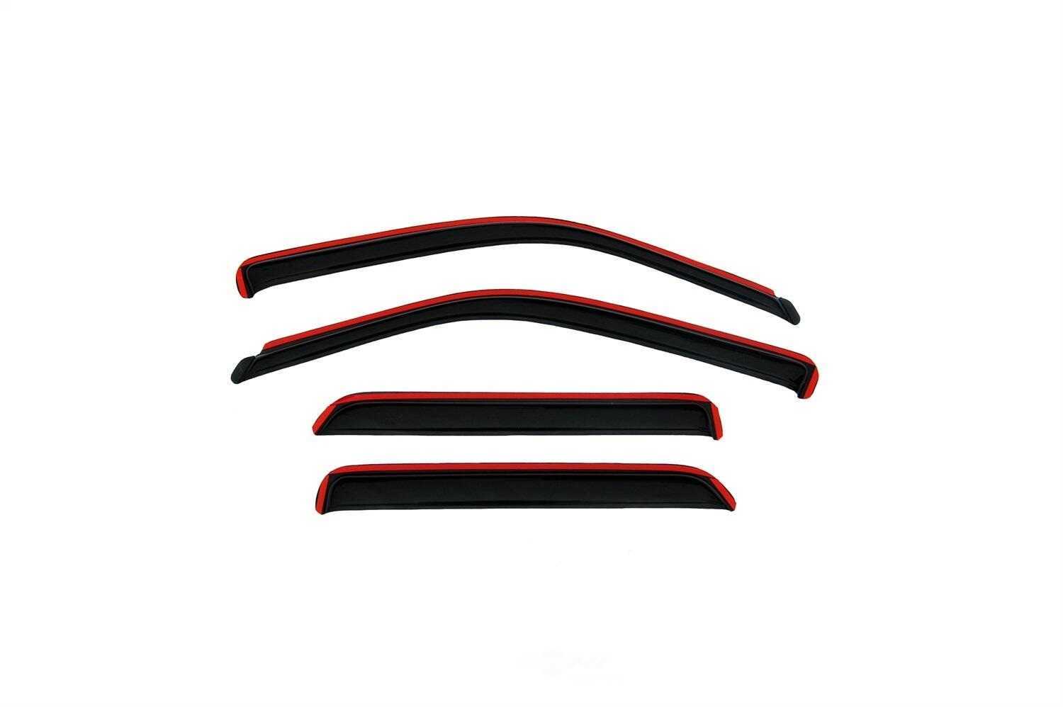 Juego De 4 Visores De Ventana Adhesivos Para Nissan Sentra 2007-2012 – Contra Lluvia Y Sol