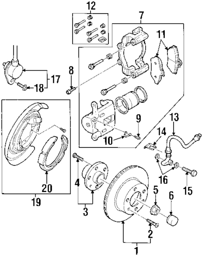 GENUINE DAEWOO - BRAKE HOSE - DAE 96335937