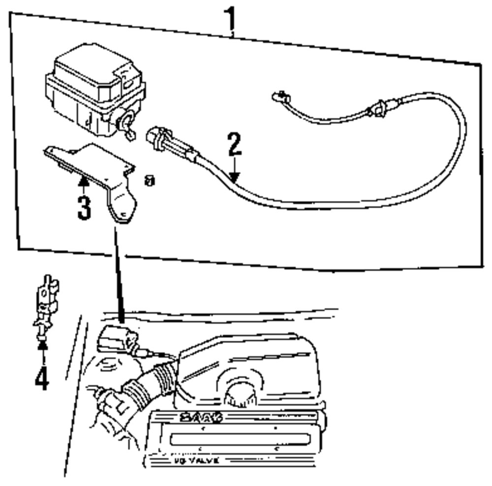 GENUINE SAAB - MOUNT BRACKET - SAB 30553492