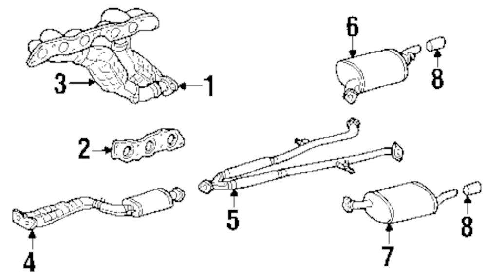 34 Lexus Rx300 Exhaust Diagram - Wire Diagram Source Information
