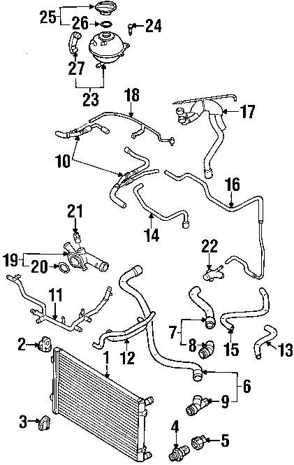 20 Vw Jetta Cooling System Diagram - Wiring Diagram Niche